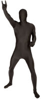 Mens Black Morphsuit
