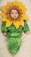 baby sunflower costume