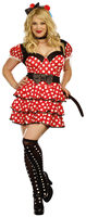 Light Up Minnie Mouse Plus Size Costume