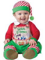 santas little helper elf costume