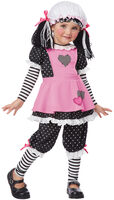 pink rag dolly toddler costume