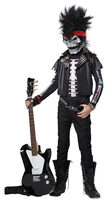 dead man rockin rockstar kids costume