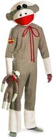 adult sock monkey funny costume