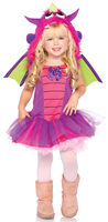 Little Girls Dragon Costume