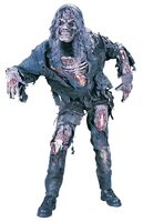 wounded zombie adult costume