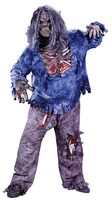 wounded zombie plus size costume