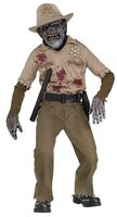 zombie sheriff kids costume