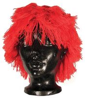 Kids Red Clown Wig