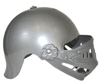 medieval knight helmet
