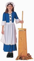 colonial girl historic costume