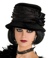 20s flapper girl hat