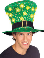 light up st patricks day hat