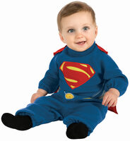 man of steel superman baby costume