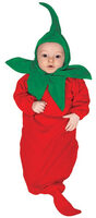 Chili Pepper Baby Bunting