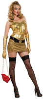 Gold Honey Pimp Costume