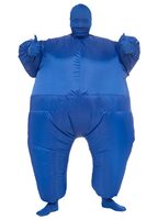 Blue Inflatable Costume
