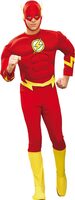 Flash Muscle Chest Adult Superhero Costume