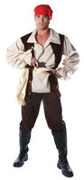 Mens Caribbean Pirate Costume