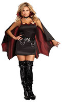 Fang Banging Vampire Plus Size Costume