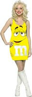 Yellow M&M Sexy Costume