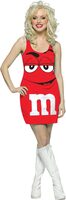 Red M&M Sexy Costume