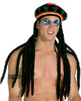 Rasta Tam with Dreadlocks