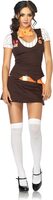 Cookie Scout School Girl Costume