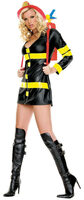 Hot Fire Firefighter Costume