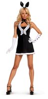 Black Tie Bunny Costume