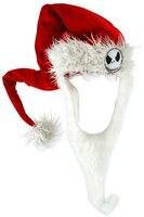 Nightmare Before Christmas Jack Skellington Santa Hat