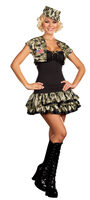 Sexy Army Costume