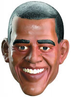 Oversized Vinyl President Obama Mask