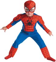 Spiderman Muscle Chest Toddler Costume
