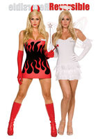 half angel half devil costume for women