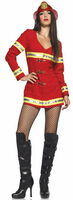 Red Hot Sexy Firefighter Costume