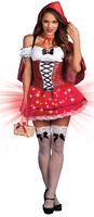 Sexy Little Red De-Light Riding Hood Costume
