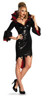 sexy sequin glam vampiress costume