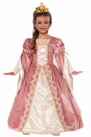 victorian rose pink princess costume