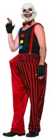 twisted clown scary costume