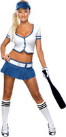 Secret Wishes Baseball Swinger Sexy Costume 