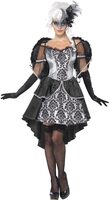 sexy gothic masquerade angel costume
