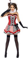 sexy circus cutie clown costume