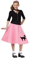 poodle skirt kids costume