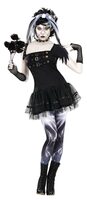 gothic frankensteins bride adult costume