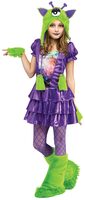 galaxy girl alien kids costume