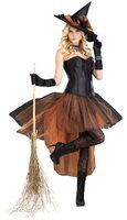 bedazzled witch sexy adult costume