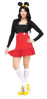 miss mickey mouse adult costume