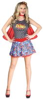pow comic book cutie adult costume