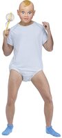 funny big baby adult costume