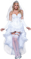 sexy blushing bride costume